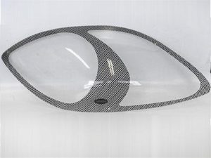Toyota Yaris 06-09Carbon Headlight Shields-0