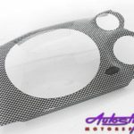 Nissan Hardbody/GWM '01up Carbon Headlight Shields-0