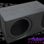 12' Single Sub Enclosure with Oval Port-0