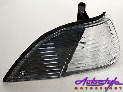 Twincam Crystal Smoke Corner Lamp -0 Twincam Crystal Smoke Corner Lamp -0