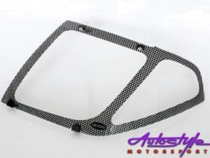 Nissan Navara,pathfinder Carbon Headlight Shields-0