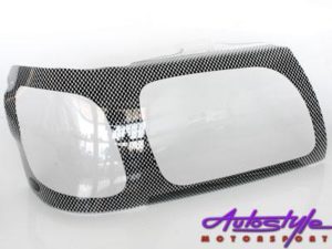 Toyota Hilux '98-'02 Carbon Headlight Shields-0