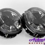 Vw Golf 1 Smoked Crosshair Headlights-0
