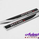 NISMO Nissan Chrome Fender Badges-0