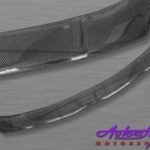Toyota Auris 07+ Carbon Look Bonnet Shield-0