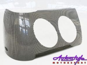 Ford Courier '98+ Carbon Headlight Shields-0