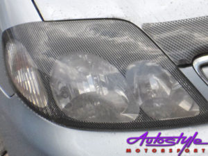 Toyota Corrolla 02-06 Carbon Headlight Shields-0