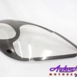 Carbon LooK headlight Shields for Toyota Avanza 06+-0