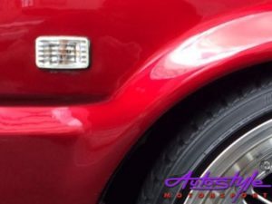Toyota E8E9 Diamond Look Fender Indicators (pair)-22475