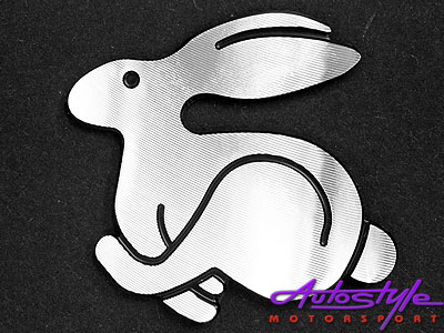 VW Rabbit Badge 5cm x 4.5cm-0 VW Rabbit Badge 5cm x 4.5cm-0