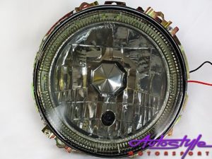 VW Mk1 Smoke LED Angeleye Headlight-0