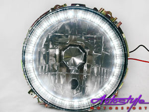 VW Mk1 Smoke LED Angeleye Headlight-11006