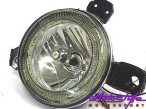 VW Golf Mk1 LED Smoked Angel Eye spotlights-0