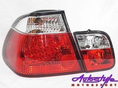 Suitable for E46 Semi Clear LED Tailights-0